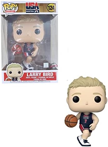 Funko Basketball Super Sized Jumbo POP Vinyl Figurine Larry Bird Team USA 25 cm