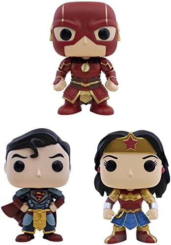 Funko Heroes POP Marvel Imperial Palace Collectors Set - The Flash Superman Wonder Woman