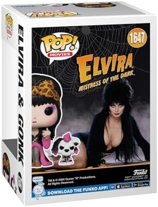 Funko POP Buddy Elvira Mistress of The Dark Gonk - Collectable Vinyl Figure