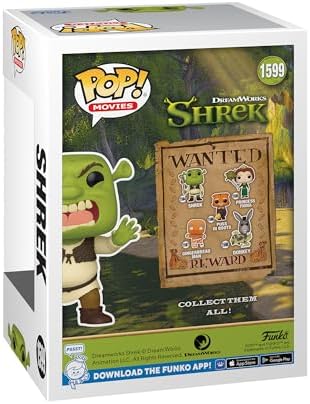 Funko Pop Movies Shrek Scary Vinyl Figure 1599 Hot Topic 81959