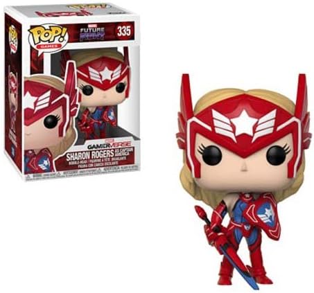 Funko POP Marvel Future Fight Sharon Rogers Figure Multicolor