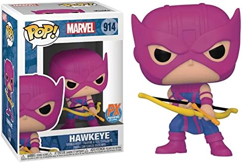 Funko POP Marvel Avengers - Classic Hawkeye PX Previews Pop Vinyl Figure Bundled with