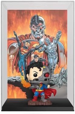 Funko POP Comic Cover DC - Cyborg Superman - DC Comics - Collectable Vinyl Figure