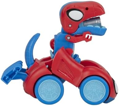 MARVEL Spidey and His Amazing Friends Spidey-Rex Racer - 8-Inch Vehicle