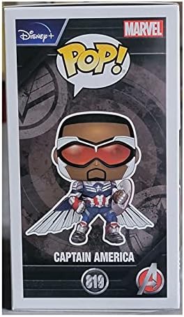 Funko Pop Falcon and The Winter Soldier Captain America Wings Action Pose 819
