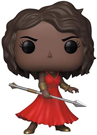 Funko Pop Marvel Black Panther - Okoye with Red Dress and Removable Wig Fall Convention