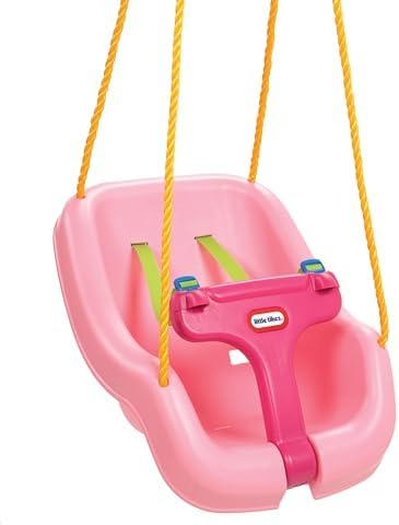 Little Tikes 2-in-1 Snug 'n Secure Swing Magenta