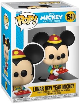 Funko Pop Disney Mickey Mouse Around The World - Lunar New Year Mickey Mouse - Collectable Vinyl Figure