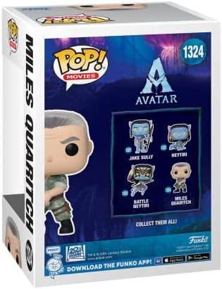 Funko POP Movies Avatar - Miles Quaritch - Avatar The Way of Water - Collectable Vinyl Figure