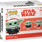 Funko POP Star Wars The Mandalorian Holiday - Grogu Holiday Pram - The Child - Baby Yoda - Pram - Collectable Vinyl Figure