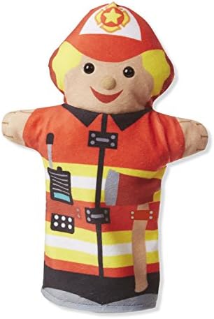 Melissa & Doug Melissa Doug Jolly Helpers Hand Puppets Set of 4 - Construction Worker