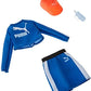 Barbie Clothes Puma Branded Outfit Doll with 2 Skirt Set