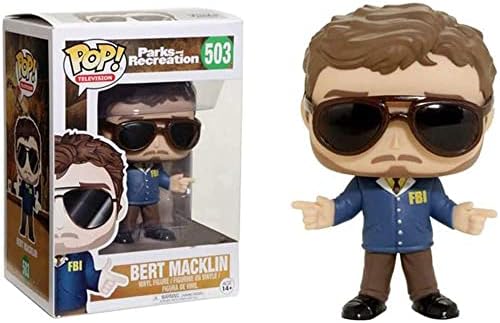 Funko Bret Macklin FBI Vinyl Figure Bundled with Pop Box Protector Case