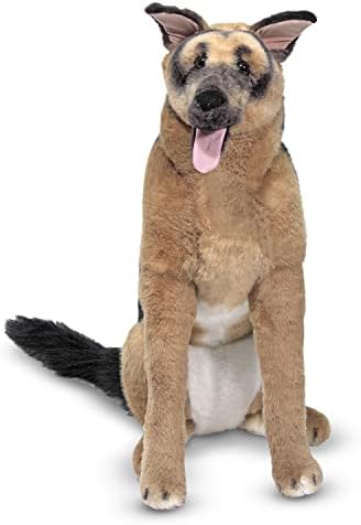 Melissa & Doug Melissa Doug Giant German Shepherd - Lifelike Stuffed Animal Dog over 2