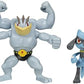 Pokemon Battle Figure 2 Pack Machamp Riolu - 4.5-inch Machamp Figure 2-inch Riolu Figure