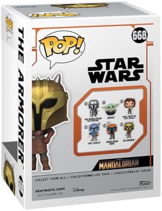 Funko POP Vinyl Star Wars The Armorer Mandalorian S9 - The Armorer Amorer - Collectable Vinyl Figure