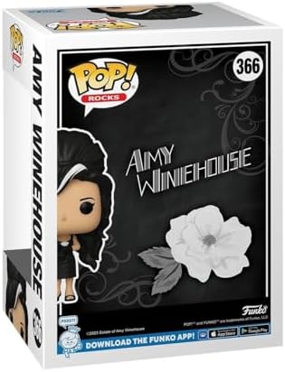 Funko POP Rocks Amy Winehouse - Back to Black - Collectable Vinyl Figure