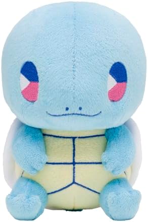 Pokemon Center Original 6 Inch Plush Saiko Soda Refresh Squirtle