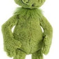 Aurora World Plush - Dr. Seuss The Grinch 18in with Dr. Seuss Cindy Lou Who 12in