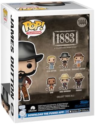 Funko POP TV 1883 - James Dutton - Collectable Vinyl Figure