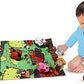 Melissa & Doug Melissa Doug Take-Along Farm Baby and Toddler Play Mat 19.25 x 14.5 inches