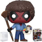 Funko Pop Marvel X-Men Deadpool Playtime - Bob Ross Deadpool Vinyl Figure Bundled with