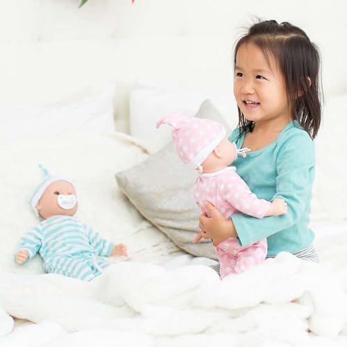 Melissa & Doug Melissa Doug Mine to Love Twins Luke Lucy 15 Light Skin-Tone Boy and Girl Baby Doll