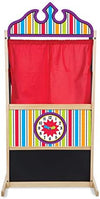 Melissa & Doug Melissa Doug Deluxe Puppet Theater - Sturdy Wooden Construction - Puppet