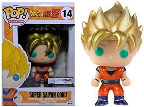 Funko POP Anime Dragonball Z Super Saiyan Goku Metallic