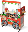 Melissa & Doug Melissa Doug Wooden Pizza Food Truck Activity Center with Play Food for