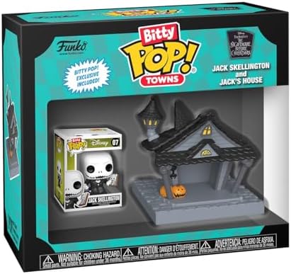 Funko Pop Bitty Town The Nightmare Before Christmas- Jack and Jack's House
