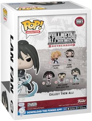 Funko Pop Animation Fullmetal Alchemist Brotherhood - LAN LAN Fan - Ninja - Full Metal Alchemist - Collectable Vinyl Figure
