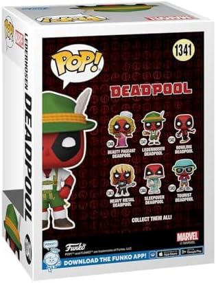 Funko POP Marvel Deadpool - German Beer Fest Server - Lederhosen - Collectable Vinyl Figure