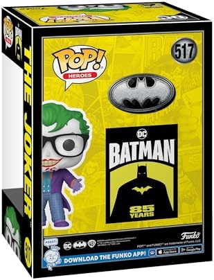 Funko Pop Movies Batman's 85th Anniversary - The Joker - Collectable Vinyl Figure