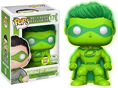Funko POP Emerald City Crusader Glow In The Dark 2017 Spring Convention