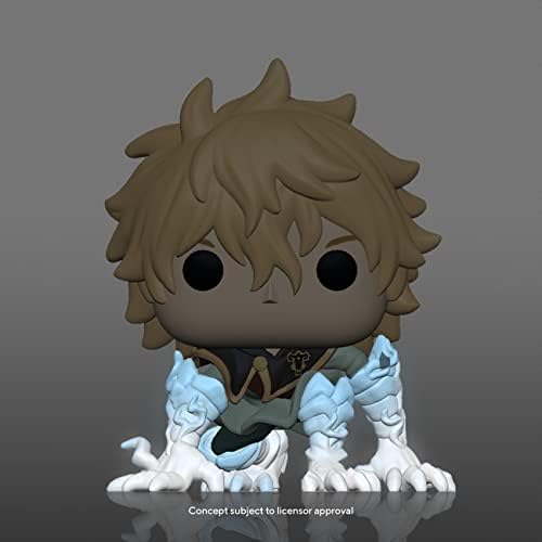 Funko Pop Black Clover Luck Voltia Lightning Armor GITD Chase Pop Figure AAA Anime