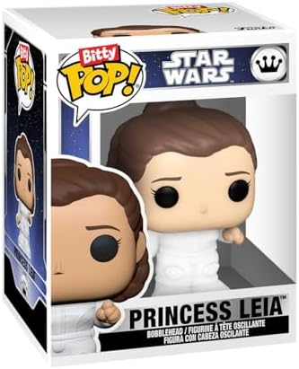 Funko Bitty POP SW - Leia 4-Pack and A Surprise Mystery Mini Figure - 0.9 Inch 2.2 Cm -