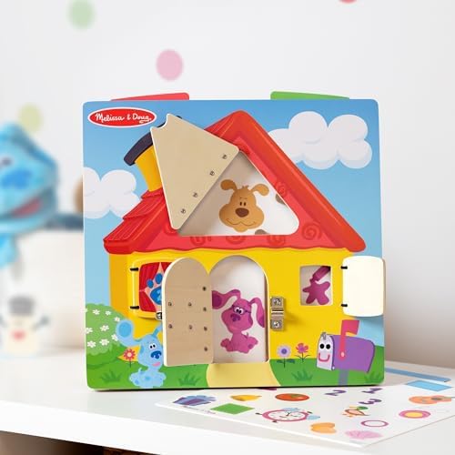 Melissa & Doug Melissa Doug Blue's Clues You Wooden Activity Board with Clue Cards - FSC