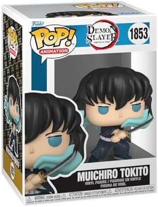 Funko POP Animation DS - Muichiro - Attack - 16 Odds for Rare Chase Variant - Demon Slayer - Collectable Vinyl Figure