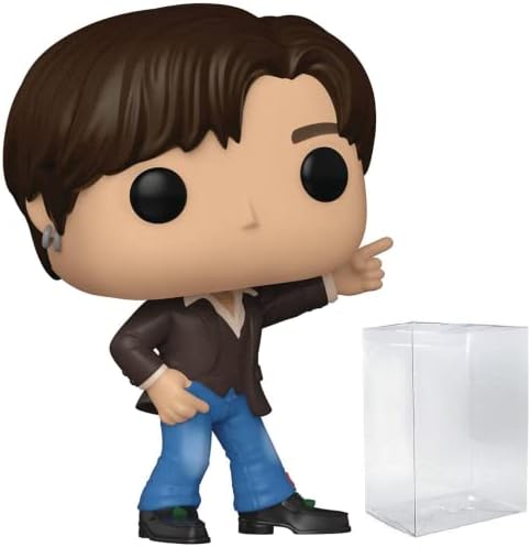 Funko POP BTS - Dynamite - Suga Funko Pop Vinyl Figure Bundled with Compatible Pop Box