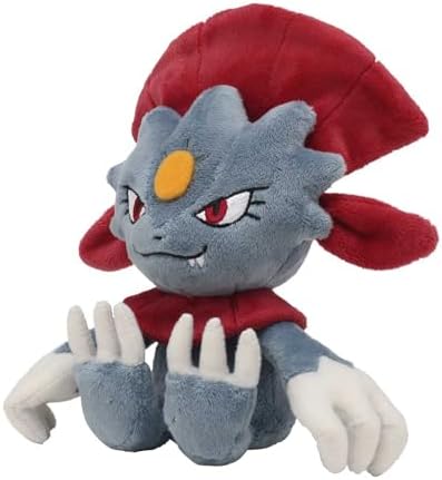 Pokemon Center Sitting Cuties Weavile Plush 461 - Generation 4-6 in
