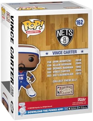 Funko POP NBA Legends - Vince Carter - 2005 - Collectable Vinyl Figure