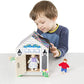 Melissa & Doug Melissa Doug Take-Along Wooden Doorbell Doll