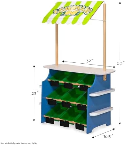 Melissa & Doug Melissa Doug Wooden Grocery Store and Lemonade Stand - Reversible Awning 9