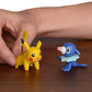 Pokemon 2 Inch Battle Action Figure 2-Pack includes 2 Pikachu and 2 Popplio 95001