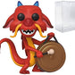 Funko POP Disney Mulan - Mushu with Gong Funko Vinyl Figure Bundled with Compatible Box