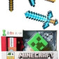 Mattel Minecraft Sword Pickaxe Set Kid-Sized Wearable Accessory for Role-Play Costumes