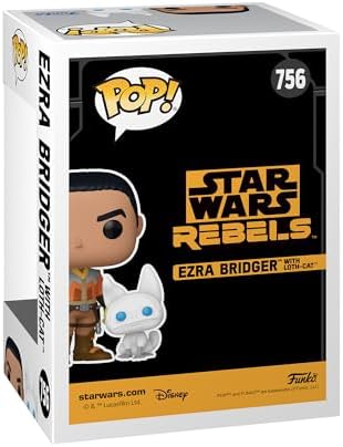 Funko POP Buddy Rebels - Ezra with Loth Cat - Star Wars Rebels - Collectable Vinyl Figure