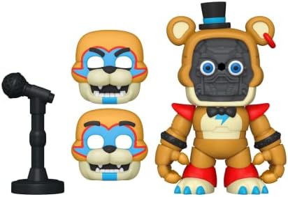 Funko Five Nights at Freddy's FNAF Snap Glamrock Freddy Fazbear - Collectable Vinyl Figure