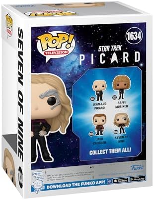 Funko POP TV Star Trek Picard - Seven of Nine - Star Trek - Collectable Vinyl Figure